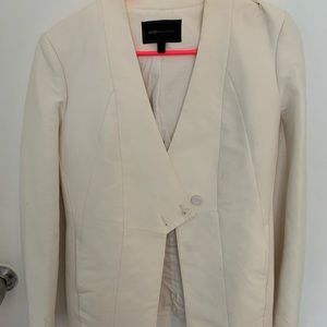 BCBG Cream Blazer